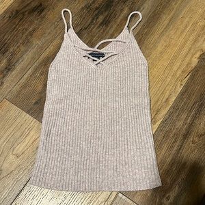 ⭐️ american eagle ribbed knit tank top